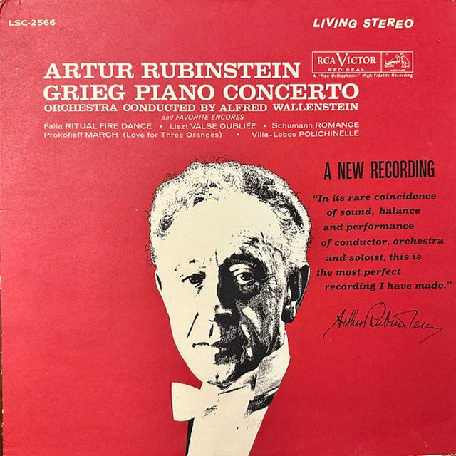 Grieg: Piano Concerto in A minor & Favorite Encores cover