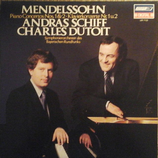 Mendelssohn: Piano Concertos Nos. 1 & 2 cover
