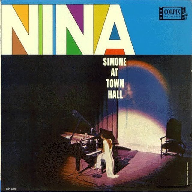 Nina Simone at Town Hall cover